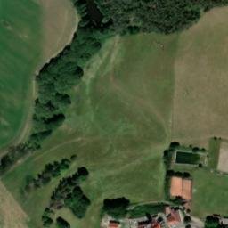 Satellite imagery of Nanabevzetí Panny Marie [Nezamyslice ] church t., CZ