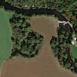 Satellite imagery of St.Nicholas [Štěkeň] church t., CZ