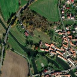 Satellite imagery of [Putim] church t., CZ
