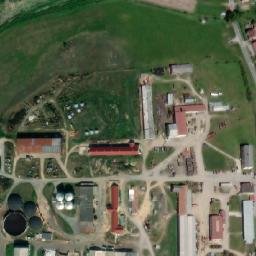 Satellite imagery of [Budišov u Třebíče] church t., CZ
