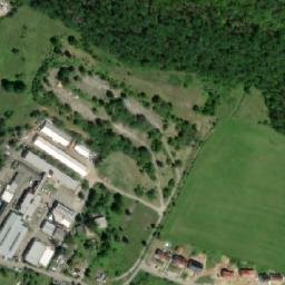 Satellite imagery of Obnova [Kanice] factory chimney, CZ