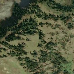 Satellite imagery of Mount Potter, CA