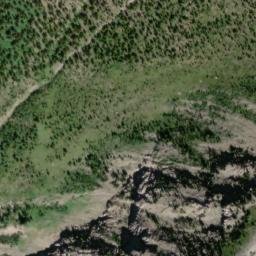 Satellite imagery of Tombstone Mountain, CA