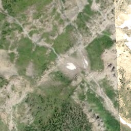 Satellite imagery of Tombstone Mountain, CA