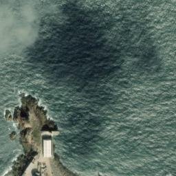 Satellite imagery of Ronez Point, JE