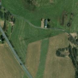 Satellite imagery of [Čachrov] church t., CZ