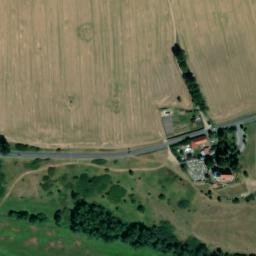 Satellite imagery of [Hrádek-Tedražice] church t., CZ
