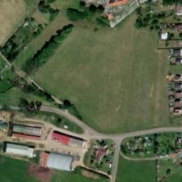 Satellite imagery of Nanabevzetí Panny Marie [Nezamyslice ] church t., CZ