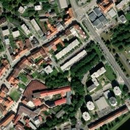 Satellite imagery of [Strakonice-Nové Strakonice] church t., CZ