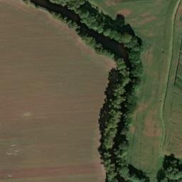 Satellite imagery of St.Nicholas [Štěkeň] church t., CZ