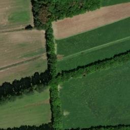 Satellite imagery of [Čejetice] church t., CZ