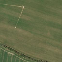 Satellite imagery of [Dírná-Nová Ves] chapel sanctus t., CZ