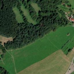 Satellite imagery of [Zděchov] church t., CZ