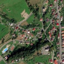 Satellite imagery of [Zděchov] church t., CZ