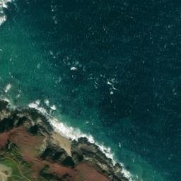 Satellite imagery of Plémont Point, JE