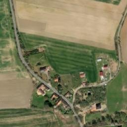 Satellite imagery of [Albrechtice nad Vltavou] church t., CZ