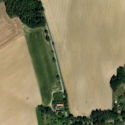 Satellite imagery of [Vesce-Mokrá u Soběslavi] chapel sanctus t., CZ