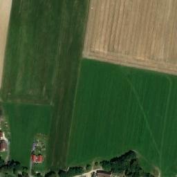 Satellite imagery of [Vesce-Mokrá u Soběslavi] chapel sanctus t., CZ