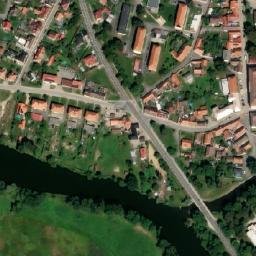Satellite imagery of [Soběslav] church t., CZ
