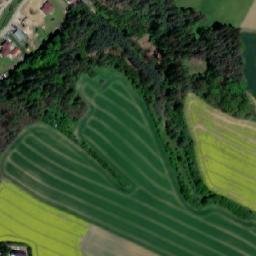 Satellite imagery of [Jasenice] church t., CZ