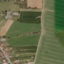 Satellite imagery of [Pačlavice] church t., CZ
