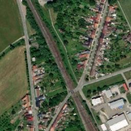 Satellite imagery of [Tlumačov na Moravě] church t., CZ