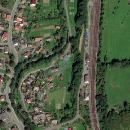 Satellite imagery of [Valašská Polanka] church t., CZ