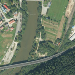 Satellite imagery of Orava Castle, SK