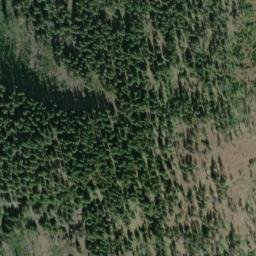 Satellite imagery of Plumbob Mountain, CA