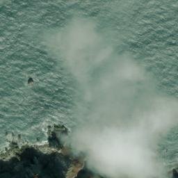 Satellite imagery of Cormorant Rock, JE