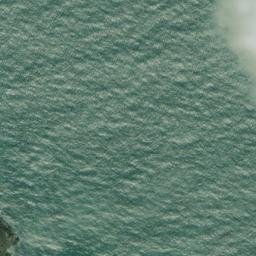 Satellite imagery of Cheval Rock, JE