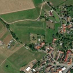 Satellite imagery of [Čímice u Sušice] chapel sanctus t., CZ