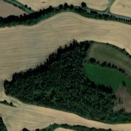 Satellite imagery of [Volenice] church t., CZ