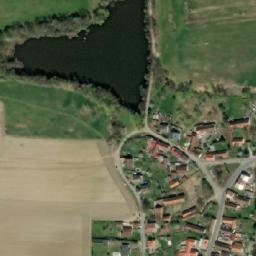 Satellite imagery of [Albrechtice nad Vltavou] church t., CZ