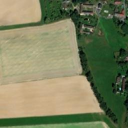 Satellite imagery of [Vesce-Mokrá u Soběslavi] chapel sanctus t., CZ