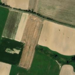 Satellite imagery of [Vesce-Mokrá u Soběslavi] chapel sanctus t., CZ