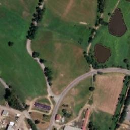 Satellite imagery of [Žirovnice]castle outlook t., CZ