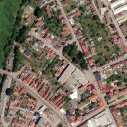 Satellite imagery of [Žirovnice]castle outlook t., CZ