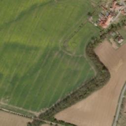 Satellite imagery of [Pačlavice] church t., CZ