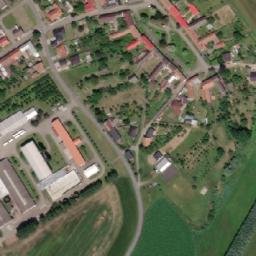 Satellite imagery of [Střížovice u Kvasic] belfry, CZ