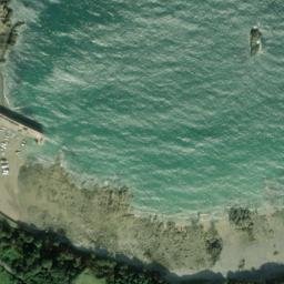 Satellite imagery of Cheval Rock, JE