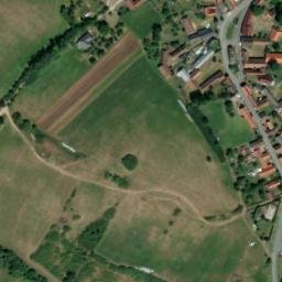 Satellite imagery of [Čímice u Sušice] chapel sanctus t., CZ