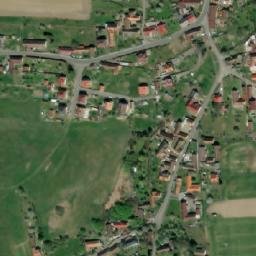 Satellite imagery of [Albrechtice nad Vltavou] church t., CZ