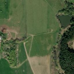 Satellite imagery of [Albrechtice nad Vltavou] church t., CZ
