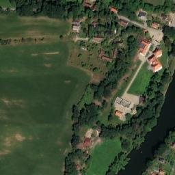 Satellite imagery of [Týn nad Vltavou-Koloděje] chapel sanctus t., CZ