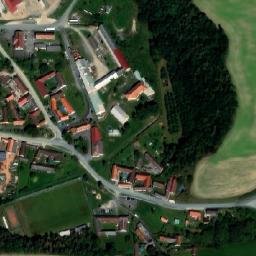 Satellite imagery of [Březnice u Bechyně] chapel sanctus t., CZ