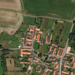 Satellite imagery of [Komárov u Soběslavi] chapel sanctus t., CZ