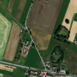 Satellite imagery of [Vesce-Mokrá u Soběslavi] chapel sanctus t., CZ