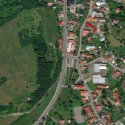 Satellite imagery of [Jasenná na Moravě] evang. church t., CZ