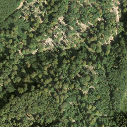 Satellite imagery of cairn, FR
